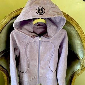 Lululemon lavender scuba hoodie size 8